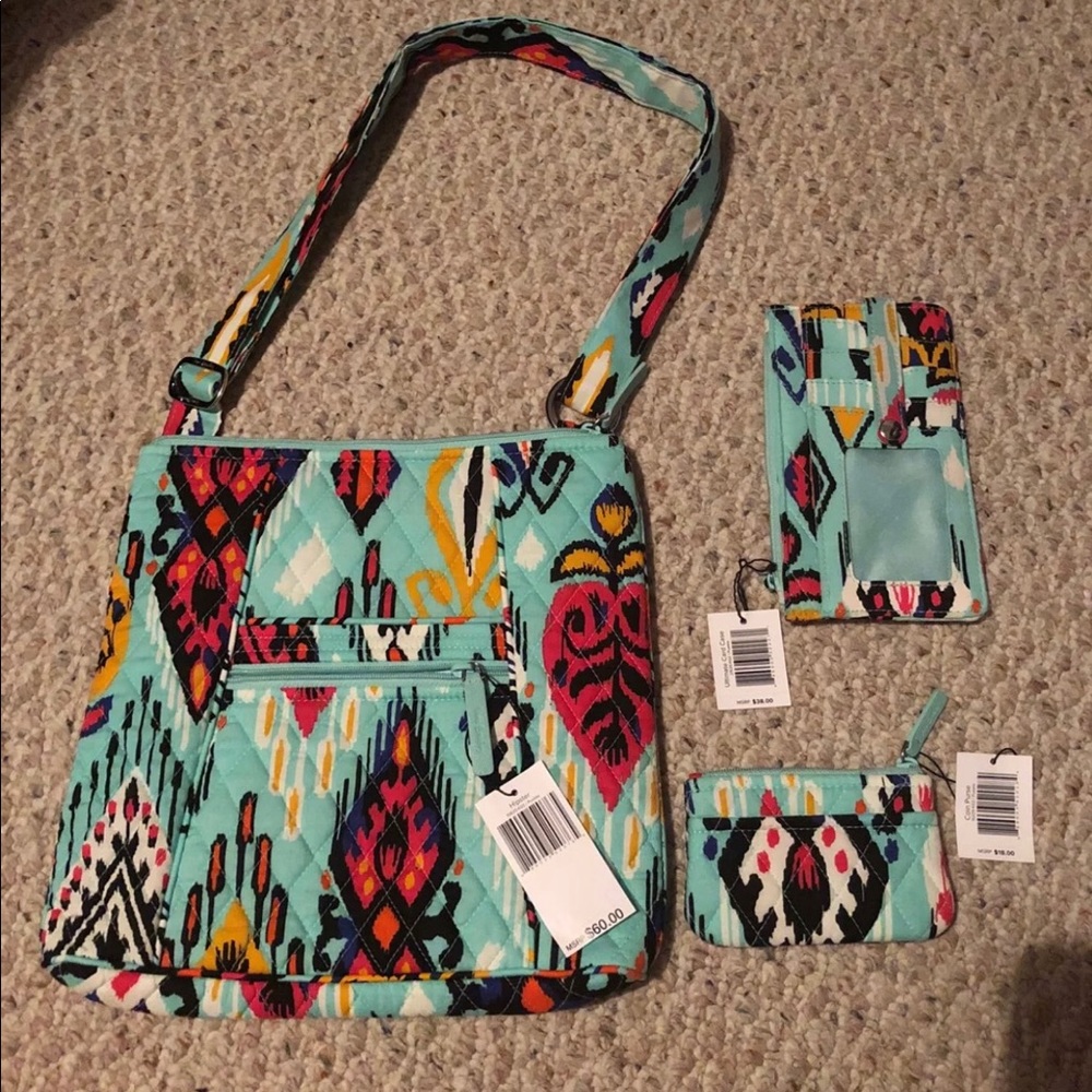 Nwt Vera Bradley Crossbody Bundle